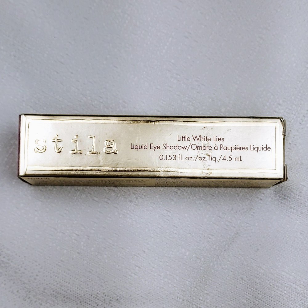 Liquid Eye Shadow STILA LITTLE WHITE LIES peach pretense Full Size .153 fl. oz
